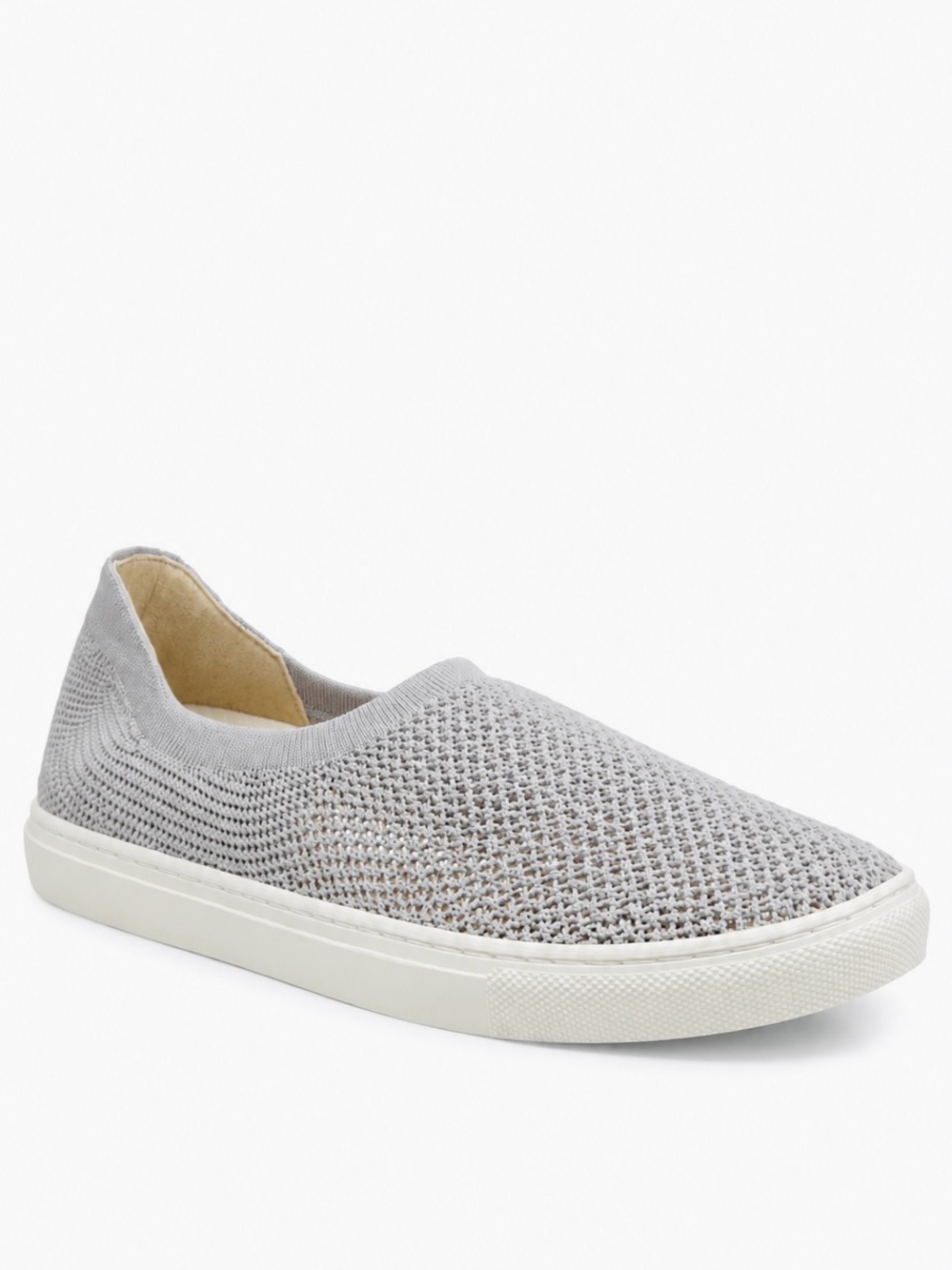 J SLIDES Woven Gray Sneakers Womens Shoes